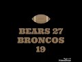 Nfl predictions week 2 bears at broncos