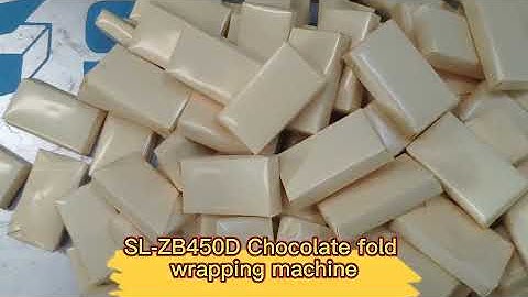 2021 automatic chocolate fold wrapping machine BOPP film