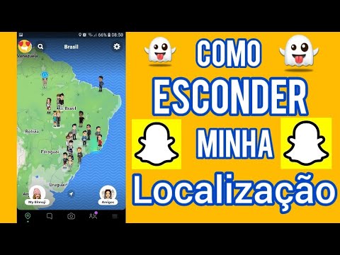 Como Não mostrar Minha Localização no Snapchat - Annie Guedez