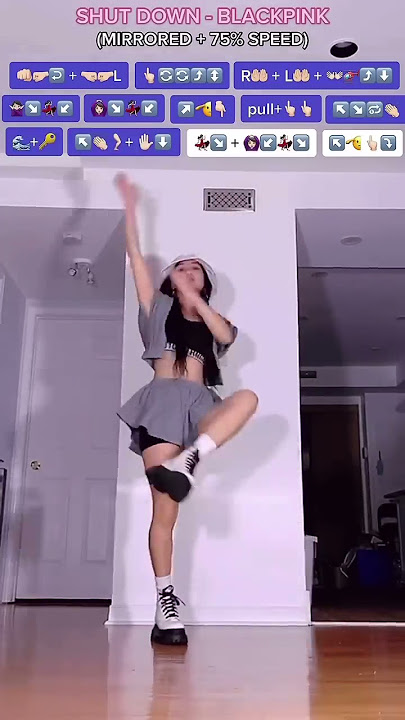 [XTINE] BLACKPINK - 'Shut Down' Dance Tutorial (Mirrored   75% speed)