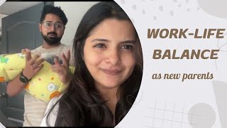 How do we manage work and baby🫨 | Namma Ooru Couple | Kriti & Ifthi