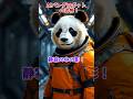 AIパンダロボットの恐怖！静寂の中の影！ #雑学 #物語 #SF映画#shorts