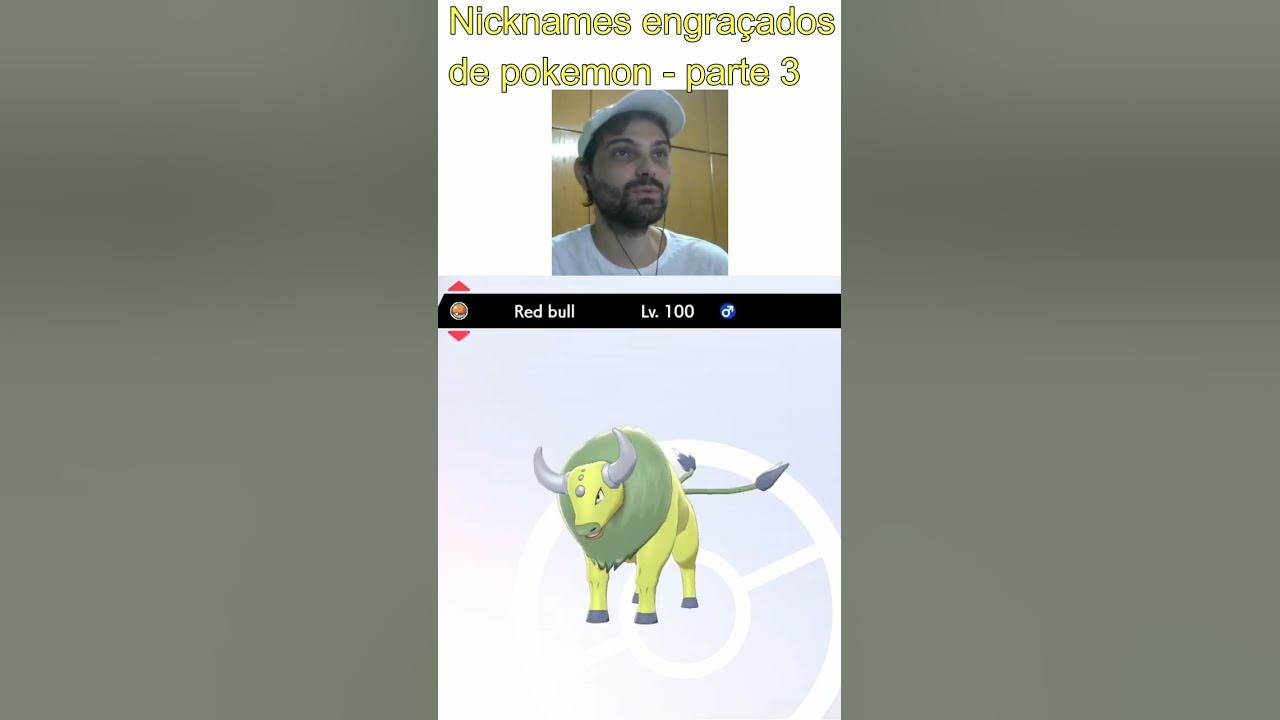 Nomes engraçados de pokemon - parte 3 #pokemon 