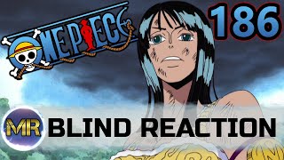One Piece Episode 186 Blind Reaction - THIS IS BAD!!