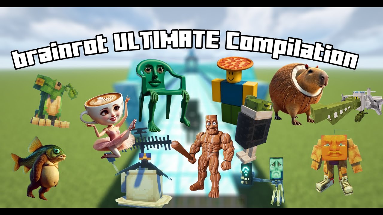brainrot ULTIMATE Compilation 10 minute of pure challenge ! - YouTube