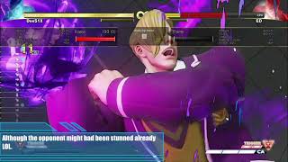 Dee Six's Ed Tech Video # 4 OP Psycho Knuckle - Street Fighter V - SFV - Dee51X - PR12