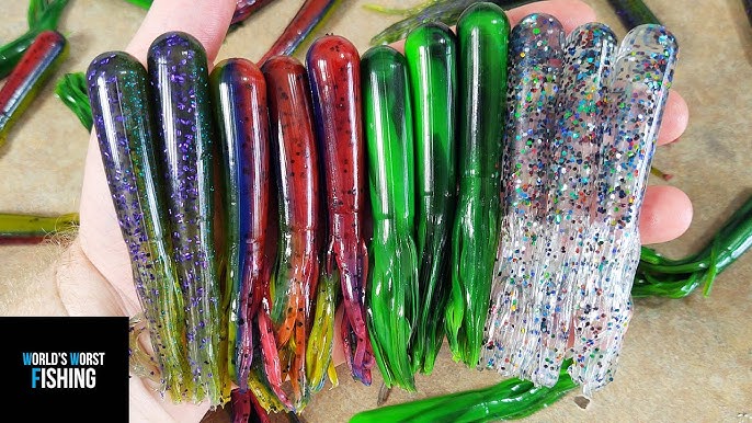 How to Make Laminate Soft Plastics with the Do-It Molds Wave Worm Mold 