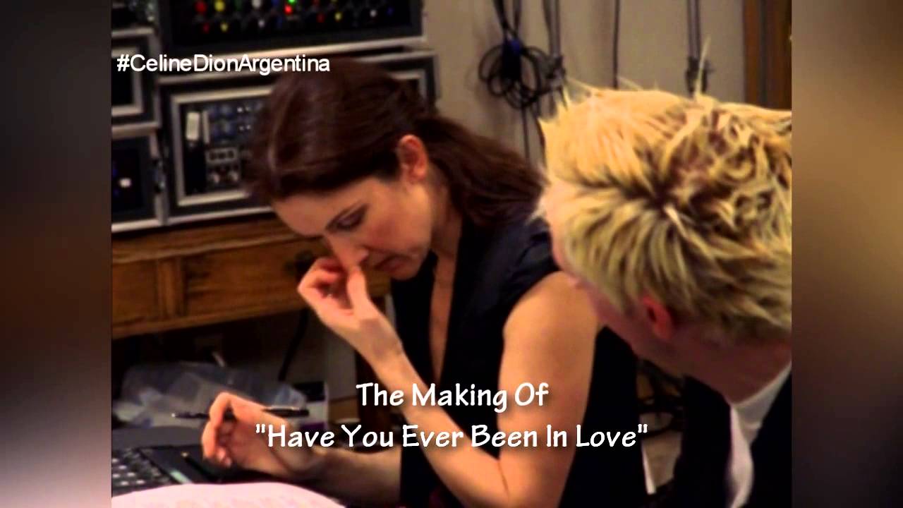 Celine Dion The Making Of "Have You Ever Been In Love" YouTube