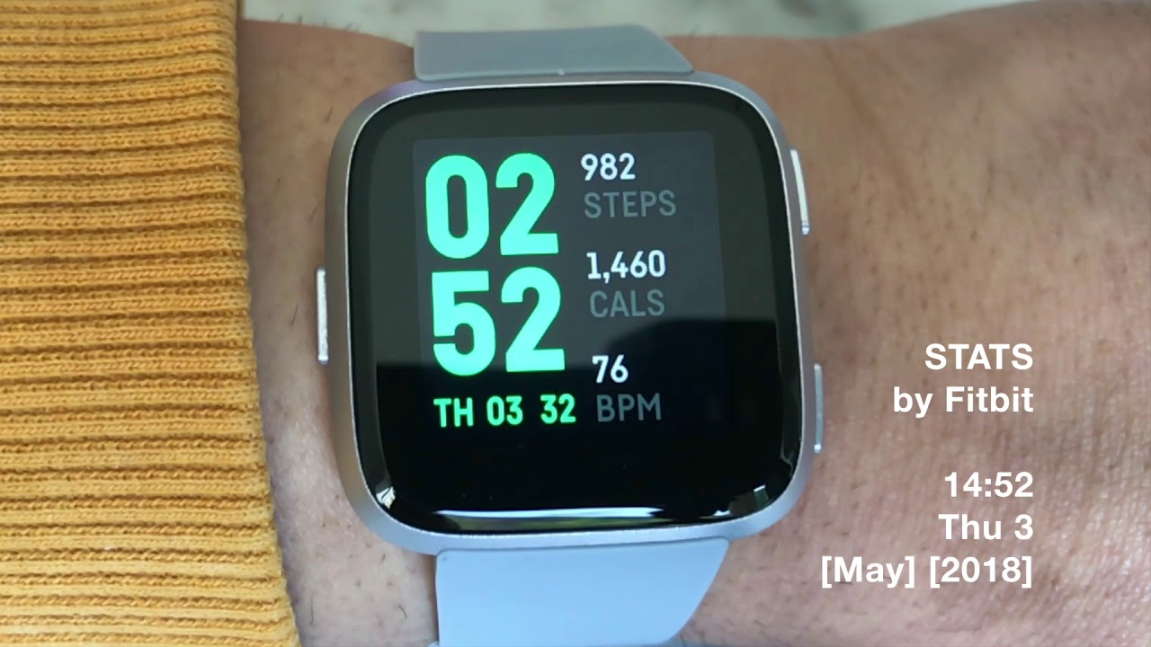 how to set fitbit versa lite to 24 hour clock