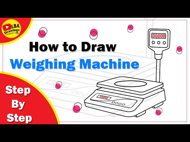 Set of weighing scales | Scale drawing, Electronics illustration, How to  draw hands