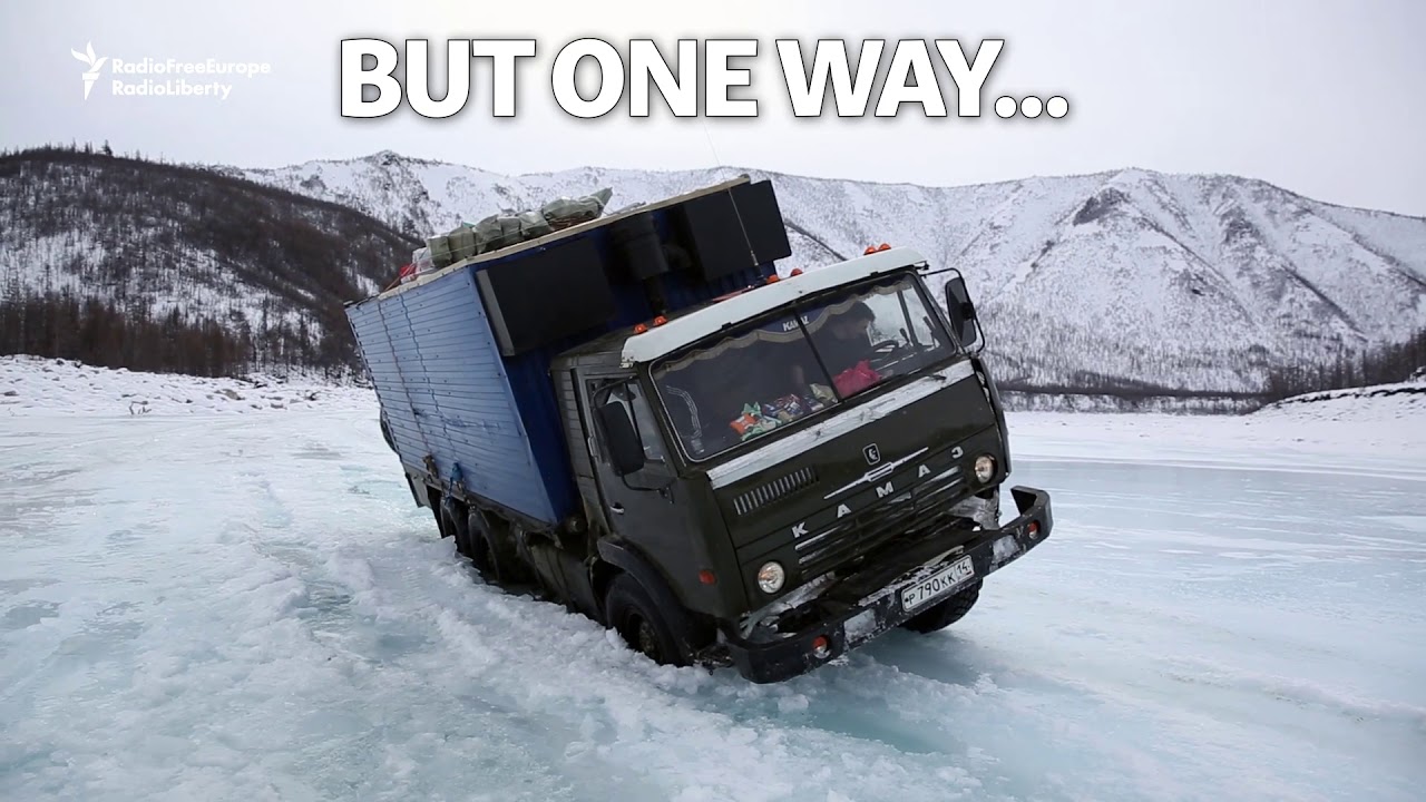 Riding Siberia’s Ice Highway