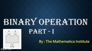 Binary Operation
