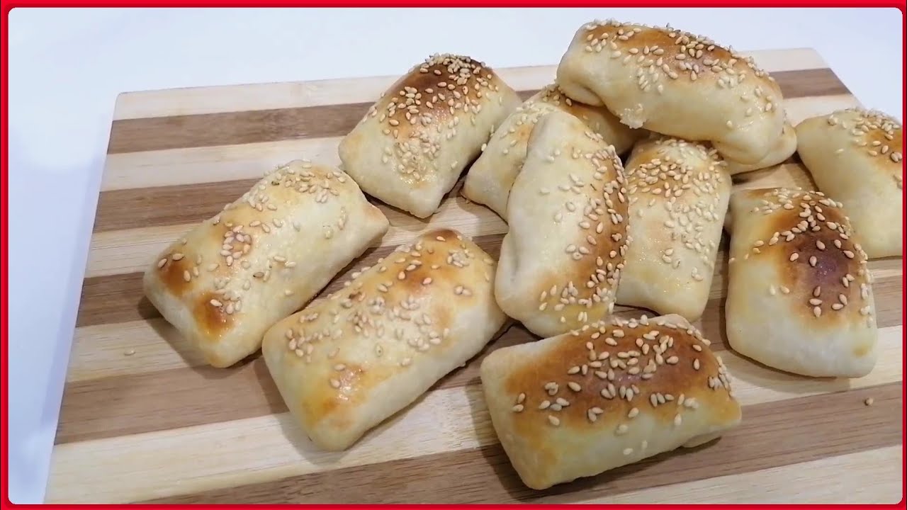 طريقة عمل فطائر الجبن بدون خميرة /اسهل فطائر بالجبن