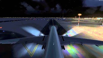 PMDG 777 flight LOWW-OMDB - Departure and landing - UAE126 - Prepar3d V3.1