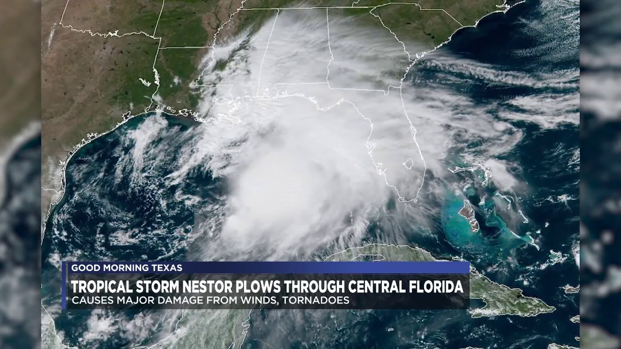 Tropical Storm Nestor plows through Central Florida