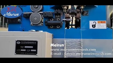 Double Loop Tie Wire Making Welded Machine