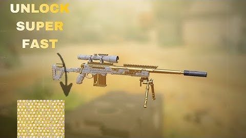 Fastest way to get Diamond Camo For Sniper💯