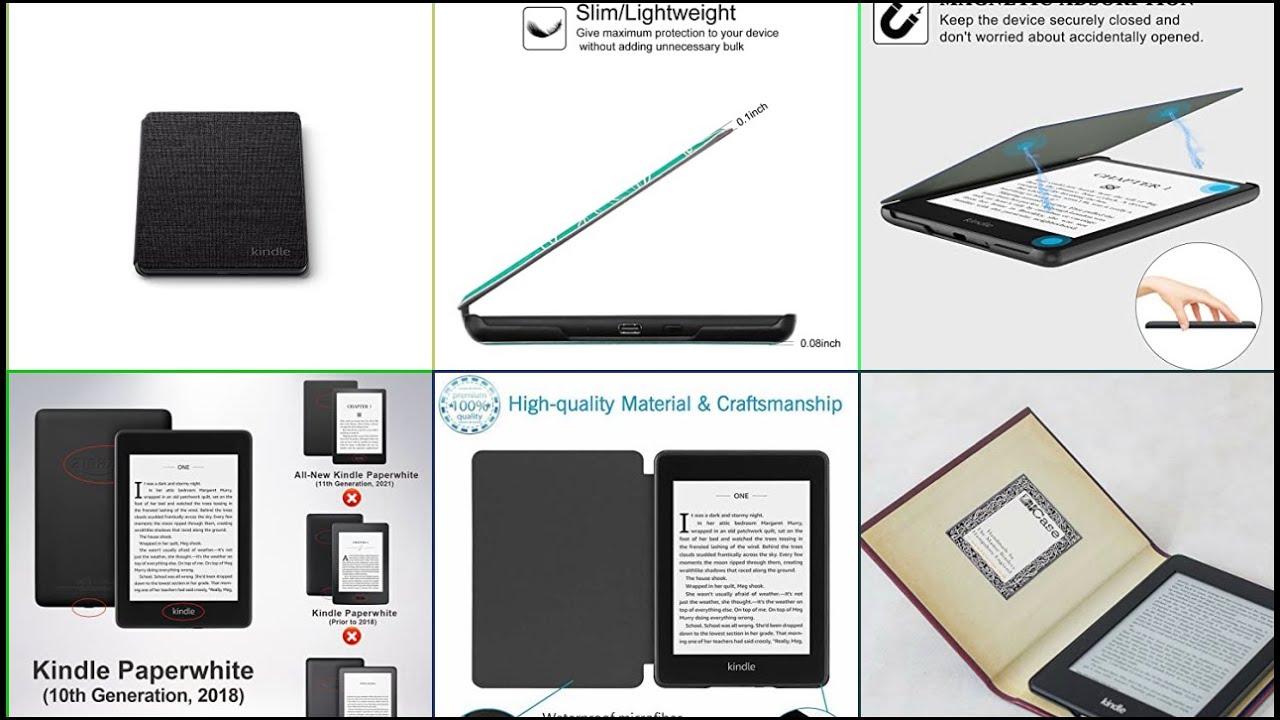 Top 10 Kindle PaperWhite Covers You Can Buy On Amazon March 2022 YouTube
