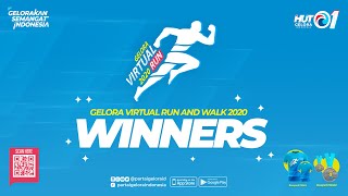 GELORA VIRTUAL RUN AND WALK 2020 | WINNERS ANNOUNCEMENT