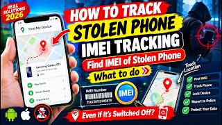 How To Track Stolen Phone IMEI Tracking Find IMEI of Stolen Phone ||  See location of  off mobile