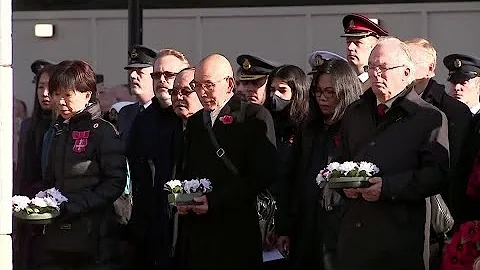 UK marks Armistice Day with two-minute silence