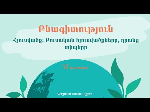 Բնագիտություն. Հյուսվածք: Բուսական հյուսվածքները, դրանց տիպերը. VI դասարան