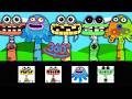 360 VR || Incredibox Sprunki OC All Wubbox (from My Singing Monsters) Phase 1 to Phase 3
