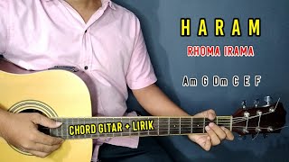 Chord Gitar - Haram - Rhoma Irama | Tutorial Gitar - By Basri Regar