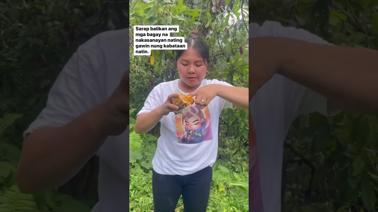 Noong bata pa ako ito yung kadalasan naming kinakain😊. 