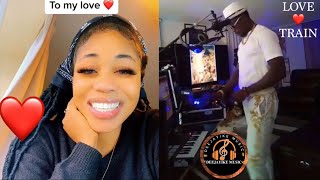 LOVE ❤️ TRAIN SHOW‼️ SHE DIDN’T KNOW SHE CAN SING DADDY LUMBA’s SONG - HYE ME BO BY DEEJAYIKE MUSIC