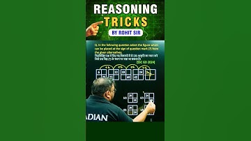 🔥MISSING NUMBER | REASONING BY ROHIT SIR | #shorts #ssc #ssccgl #reasoning #radianmensa