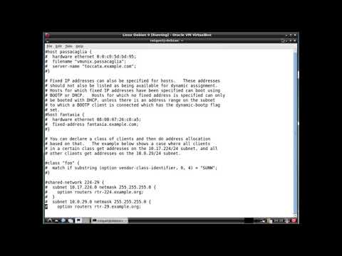 How to install DHCP Server in Linux Debian Stretch or 9 system hqdefault