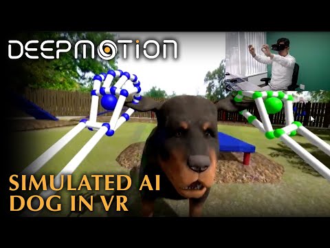 DeepMotion: Simulated AI Dog in VR