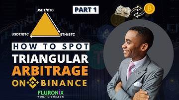 How To Spot Triangular Arbitrage On Binance | Code Included | Part 1