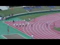 20160917 県記録会 男子100m1