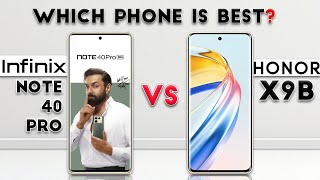 Infinix Note 40 Pro vs HONOR X9b : Which Phone is Best❓😱