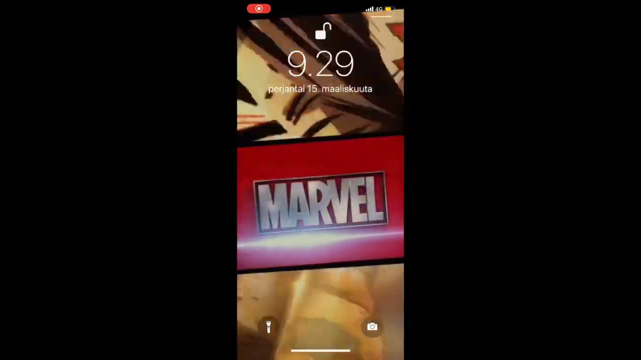 Epic Marvel Live Wallpaper For Iphone Logo Edition Youtube