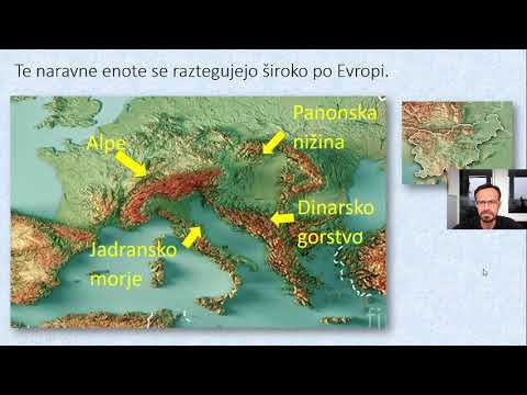 Naravne enote Slovenije in Slovenske pokrajine
