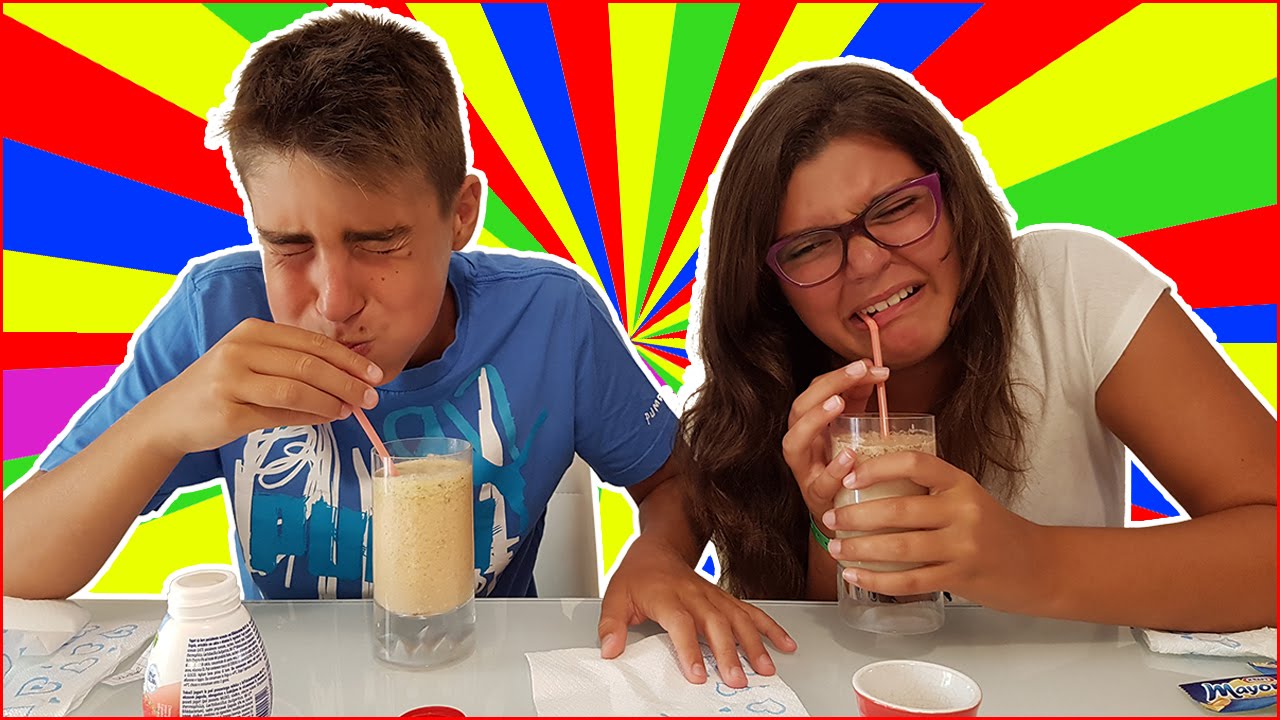 SMOOTHIE CHALLENGE-VOMITARE con un FRULLATO: Giulia Guerra vs Lorenzo