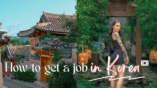 How to find jobs in Seoul as a foreigner | Bad experiences, Visas, info and barista job