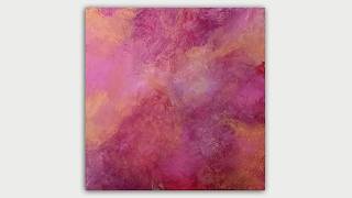 Painting a Soft and Subtle Background Painting with Acrylic Paint
