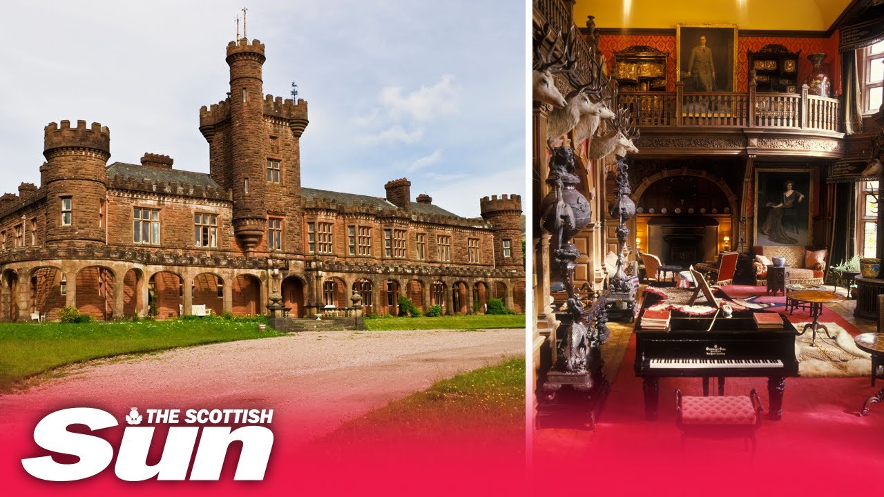 £1 price for historic 19th century castle on tiny Scottish island of Rùm built by Victorian playboy