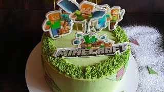 МАЙНКРАФТ ТОРТ! MINECRAFT CAKE!