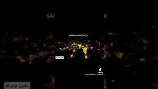 Sakarya Karapürçek Gece Havadan Droum Çekim