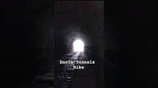 Enola Tunnel Hike Tunnel #2 #hiking #hikingadventures #tunnel #tunnels #explore #exploring #creepy