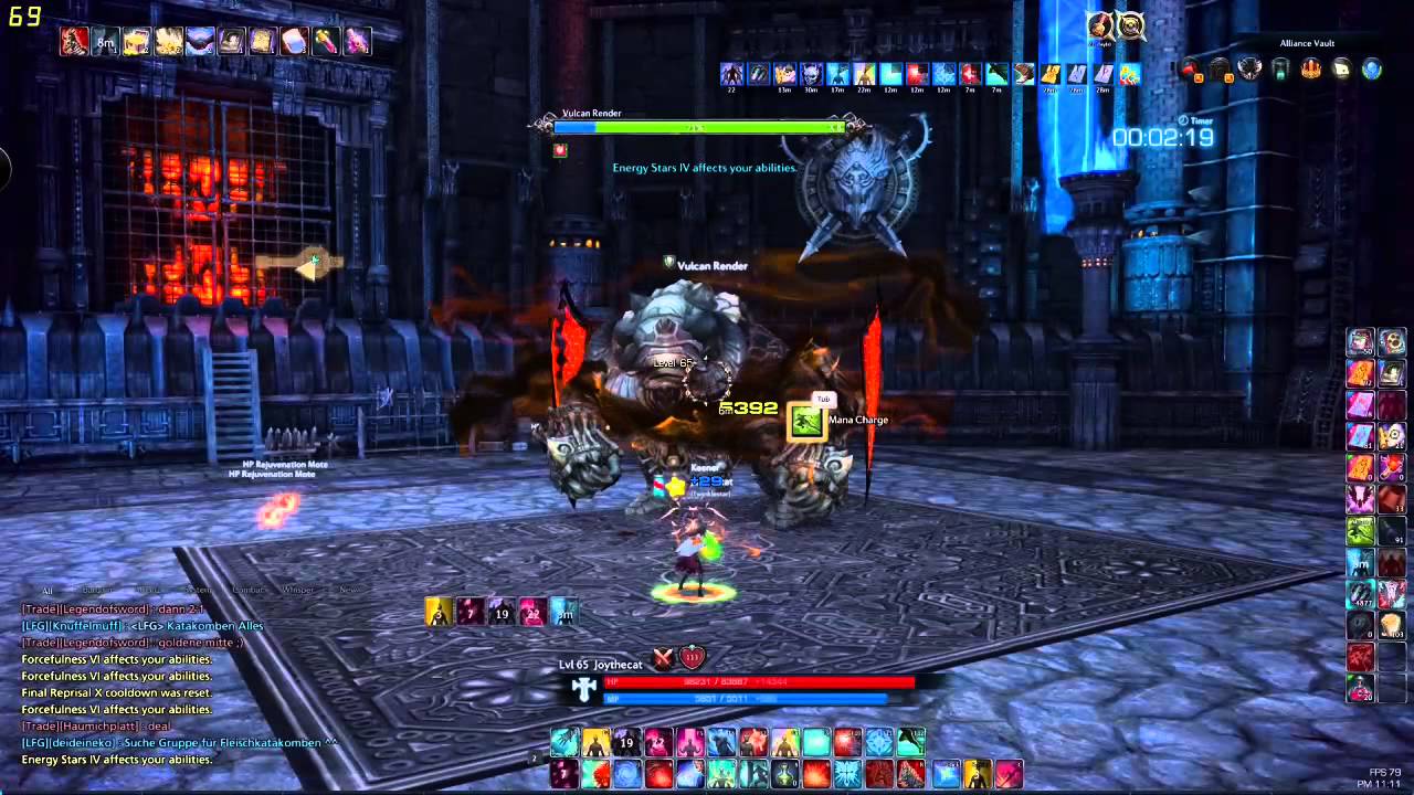 TERA: Fate of Arun - Alliance Vault (Solo) - Level 65 - Priest POV