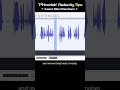 How to Add 1-Second of Silence to the Start of Your Track #Audacity #Insert #Silence #AudioEffects