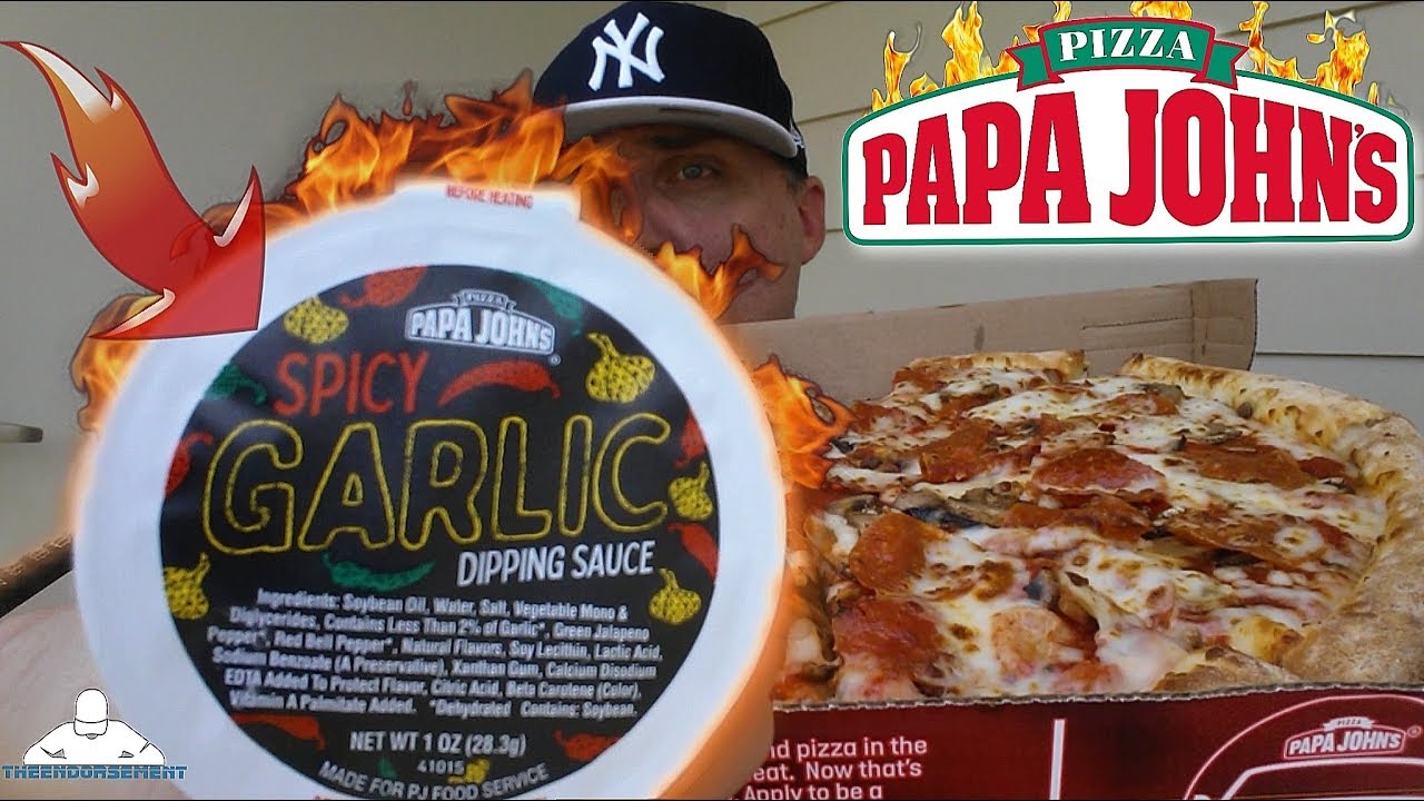 Spicy garlic butter makes everything better #papajohns #pizza #chicke, papa john mukbang