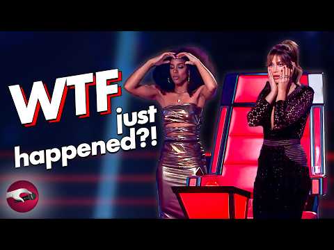 The Most AWKWARD Coach Rejections Ever on The Voice!