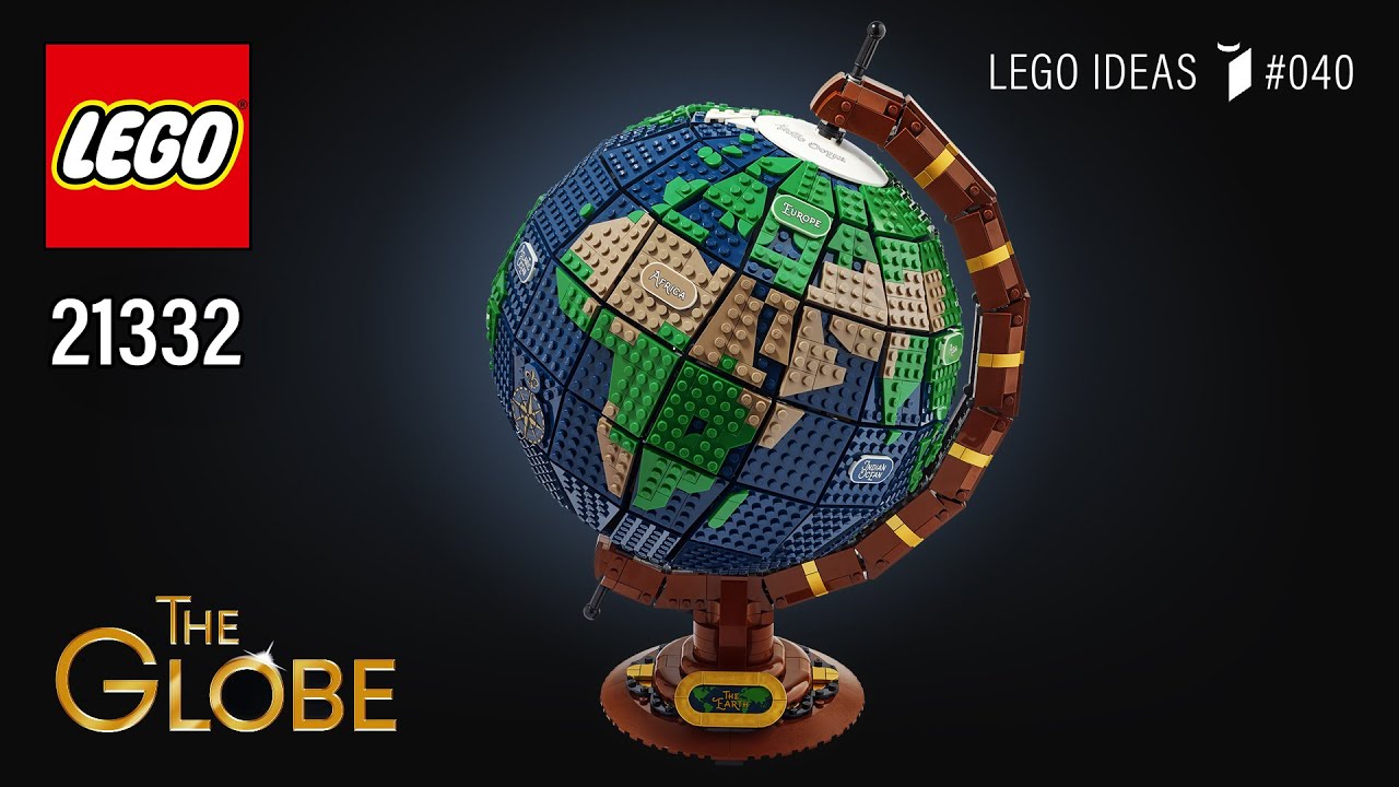 Lego Ideas The Globe 21332 Building Set; Build-and-display Model